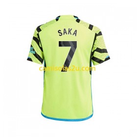 Camisolas de futebol Arsenal Saka 7 Equipamento Alternativa 2023/24 Manga Curta